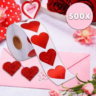 Naljepnice u obliku srca (500 kom) | HEARTSTICKER
