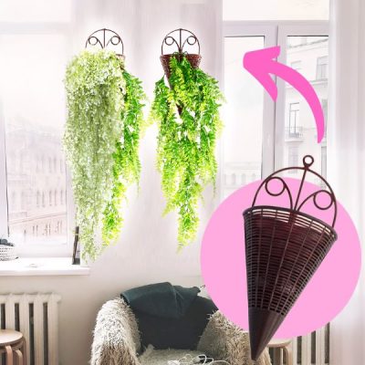 Viseća košarica za umjetno cvijeće | BASKETHANG