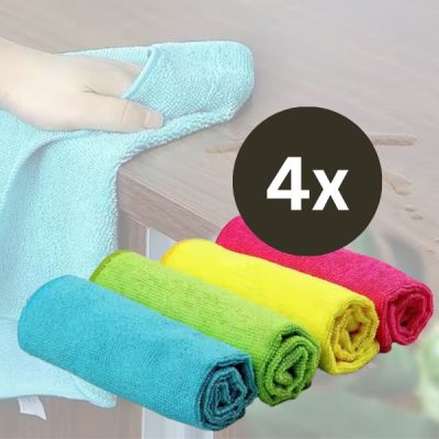 4x krpe za čišćenje od mikrovlakana | MICROTASTIC