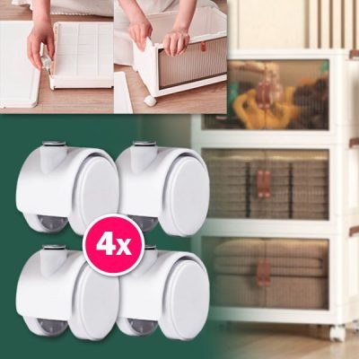 Kotačići za pričvršćivanje na ORGABOX | ORGAWHEELS