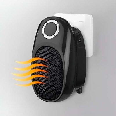 Prijenosni mini grijač za zidnu utičnicu