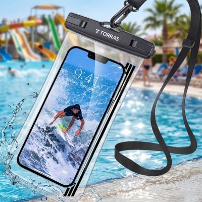 Vodootporna torbica za telefon s trakom oko vrata | AQUASHIELD